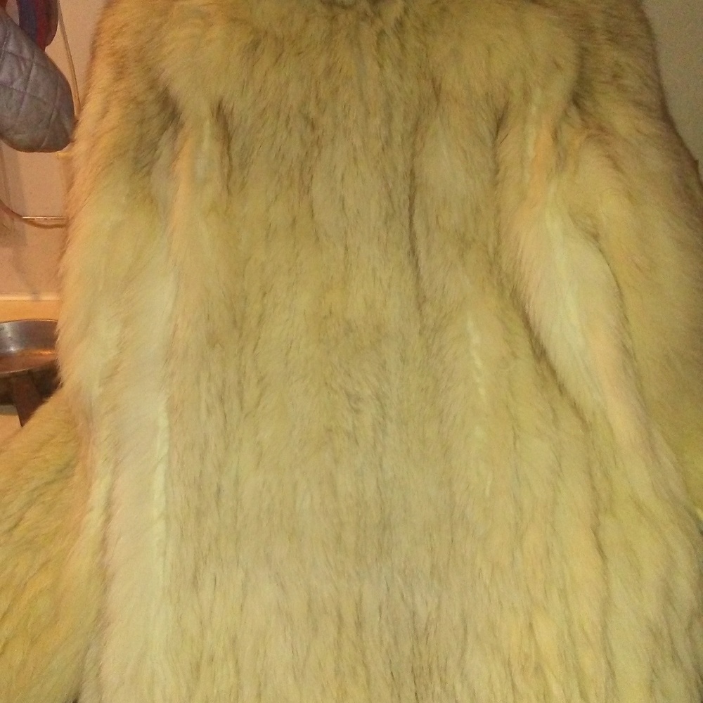 Saga fox fur coat
